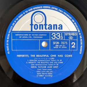 画像4: Cecil Taylor Jazz Unit - Nefertiti, The Beautiful One Has Come