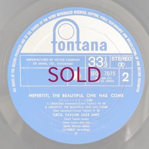 画像4: Cecil Taylor Jazz Unit - Nefertiti, The Beautiful One Has Come