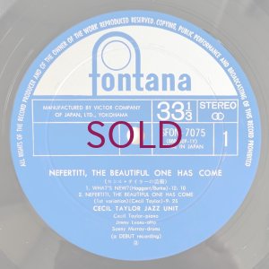 画像3: Cecil Taylor Jazz Unit - Nefertiti, The Beautiful One Has Come