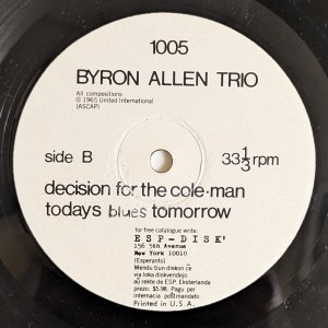 画像4: Byron Allen Trio