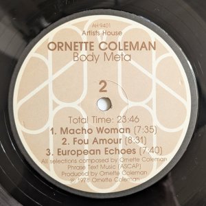 画像6: Ornette Coleman - Body Meta
