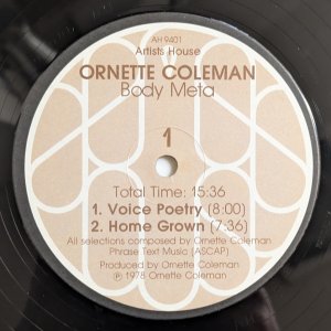 画像5: Ornette Coleman - Body Meta