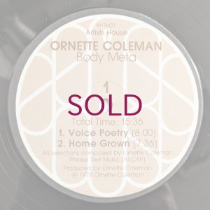 画像5: Ornette Coleman - Body Meta