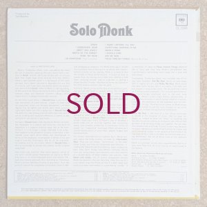 画像2: Thelonious Monk - Solo Monk