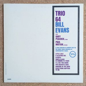 画像2: Bill Evans - Trio '64