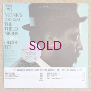 画像1: Thelonious Monk Quartet - Monk's Dream