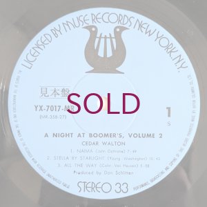 画像3: Cedar Walton Trio - A Night At Boomers, Vol.2