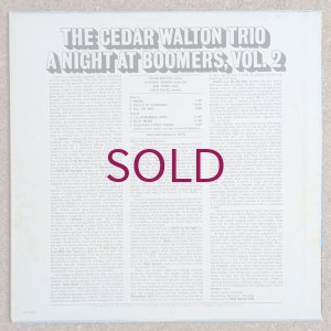 画像2: Cedar Walton Trio - A Night At Boomers, Vol.2