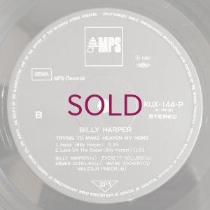 画像4: Billy Harper - Trying To Make Heaven My Home