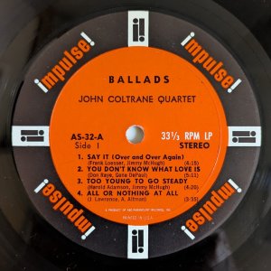画像10: John Coltrane Quartet - Ballads