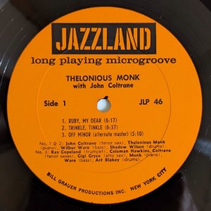 画像8: Thelonious Monk with John Coltrane