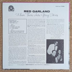 画像2: Red Garland - When There Are Grey Skies