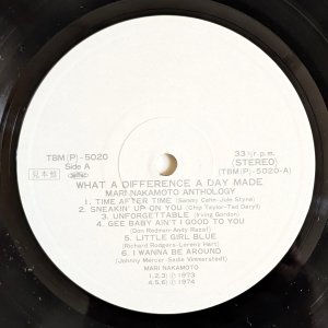 画像3: Mari Nakamoto - What A Difference A Day Made