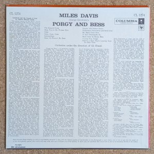 画像2: Miles Davis - Porgy & Bess
