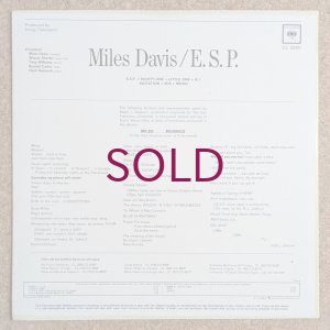 画像2: Miles Davis - E.S.P.