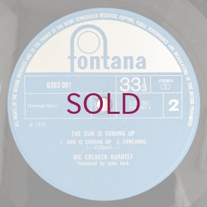 画像4: Ric Colbeck Quartet - The Sun Is Coming Up