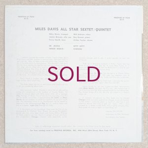 画像2: Miles Davis & Milt Jackson - Quintet / Sextet