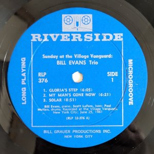 画像9: Bill Evans Trio - Sunday At The Village Vanguard