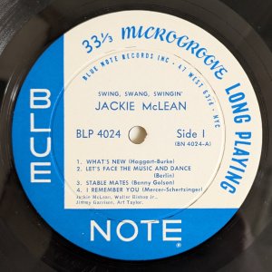 画像8: Jackie McLean - Swing Swang Swingin'