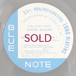 画像8: Jackie McLean - Swing Swang Swingin'