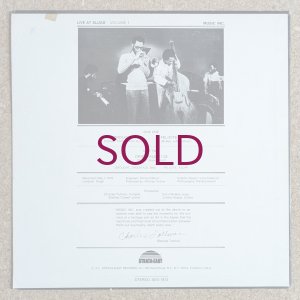 画像2: Music Inc. - Live At Slugs' Volume 1