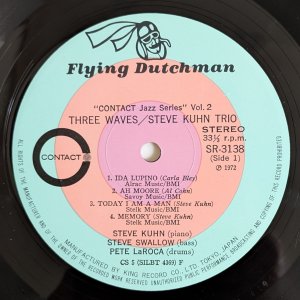 画像5: Steve Kuhn Trio - Three Waves