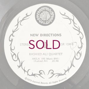 画像4: Rashied Ali Quartet - New Directions In Modern Music