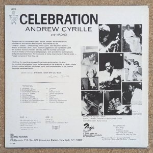 画像2: Andrew Cyrille & Maono - Celebration