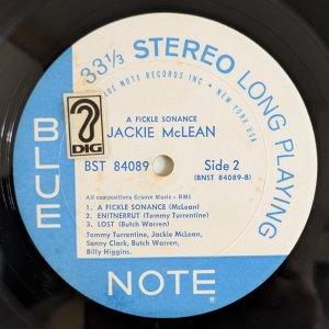 画像10: Jackie McLean - A Fickle Sonance