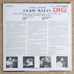 画像2: Jackie McLean - A Fickle Sonance