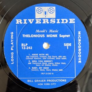 画像8: Thelonious Monk Septet - Monk's Music