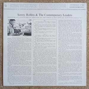 画像2: Sonny Rollins & The Contemporary Leaders