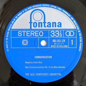 画像5: Jazz Composer's Orchestra - Communication