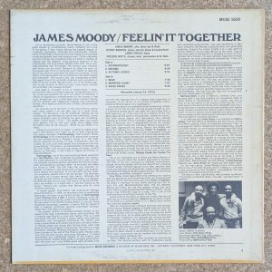 画像2: James Moody - Feelin' It Together