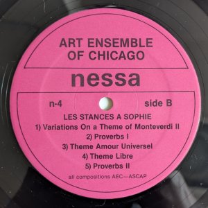 画像4: Art Ensemble Of Chicago - Les Stances A Sophie (O.S.T.)