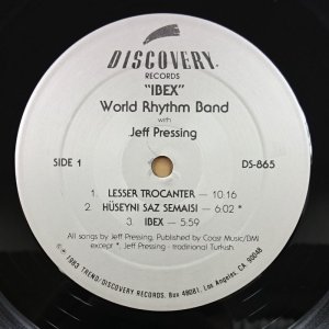 画像2: World Rhythm Band with Jeff Pressing - Ibex