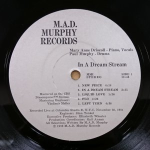 画像2: Mary Anne Driscoll / Paul Murphy - In A Dream Stream