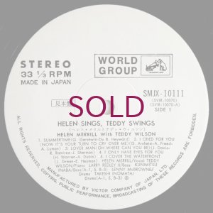 画像3: Helen Merrill / Teddy Wilson - Helen Sings, Teddy Swings