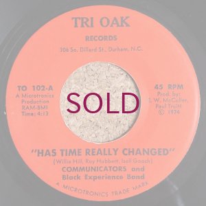 画像1: Communicators & Black Experience Band - Has Time Really Changed / The Road
