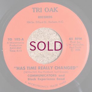 画像1: Communicators & Black Experience Band - Has Time Really Changed / The Road