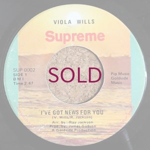 画像1: Viola Wills - I've Got News For You / Sweetback
