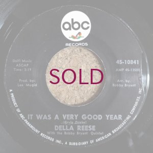 画像1: Della Reese with Bobby Bryant Quintet - It Was A Very Good Year / Solitary Woman