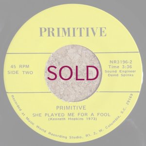 画像2: Primitive - Creation Of Music / She Played Me For A Fool