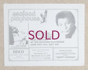 画像1: Johnny Hartman concert flyer