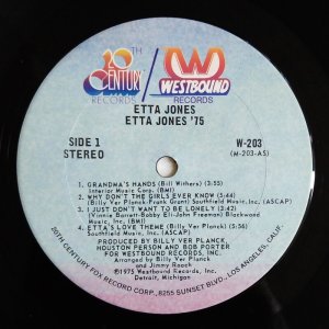 画像2: Etta Jones - Etta Jones '75