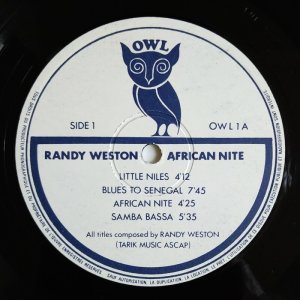 画像2: Randy Weston - African Nite