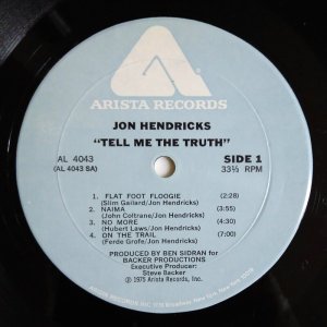 画像2: Jon Hendricks - Tell Me The Truth