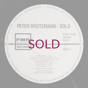 画像2: Peter Brotzmann - Solo