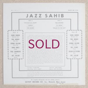 画像2: Sahib Shihab - Jazz Sahib