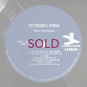 画像3: Don Patterson - Patterson's People